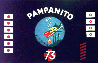 Pampanito's battle flag.
